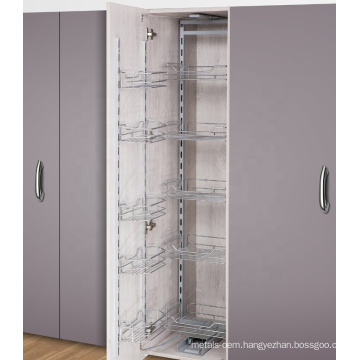 pull out metal shelves kitchen pantry units